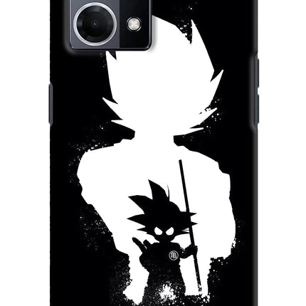Goku Shadow Oppo F21 Pro 4G Hard Case Back Cover by Casekaro