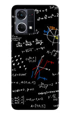 Mathematics Formula Oppo F21 Pro 4G Hard Case Back Cover by Casekaro