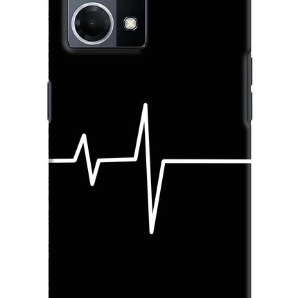 Heart Beats Oppo F21 Pro 4G Hard Case Back Cover by Casekaro