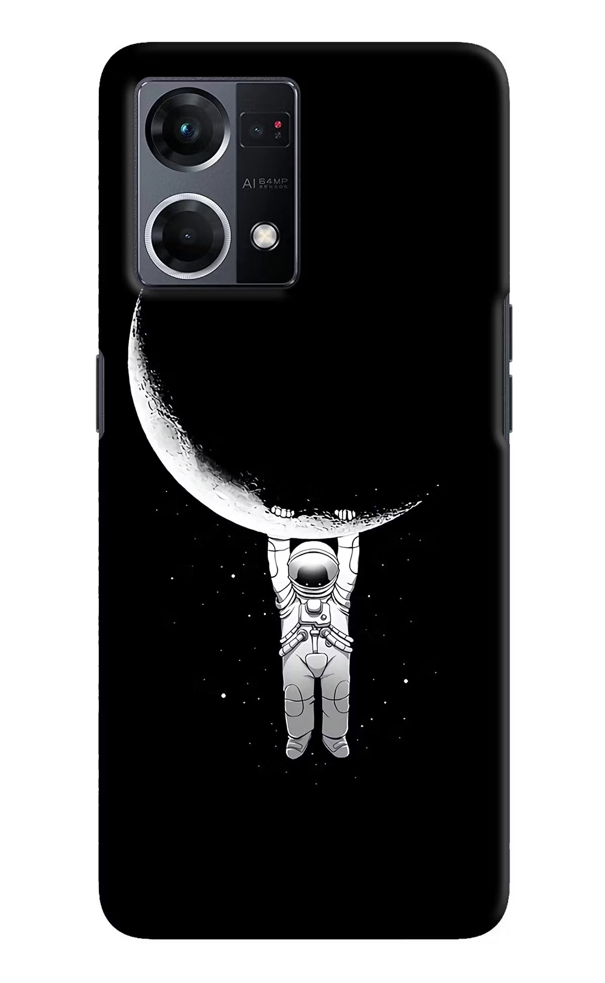 Moon Space Oppo F21 Pro 4G Hard Case Back Cover by Casekaro