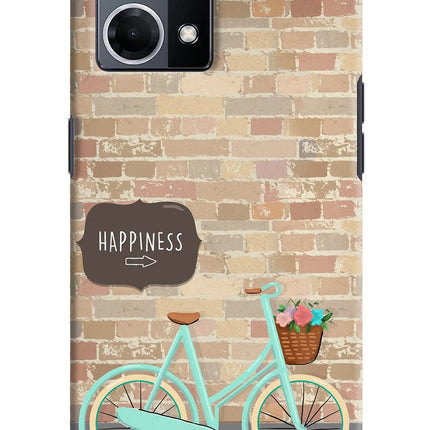 Happiness Artwork Oppo F21 Pro 4G Hard Case Back Cover by Casekaro