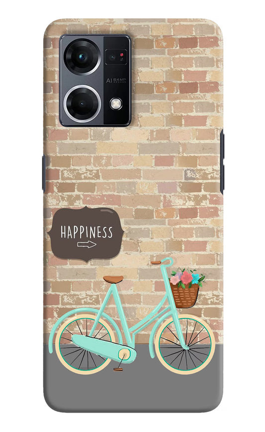 Happiness Artwork Oppo F21 Pro 4G Hard Case Back Cover by Casekaro