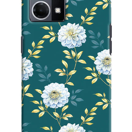 Flowers Oppo F21 Pro 4G Hard Case Back Cover by Casekaro