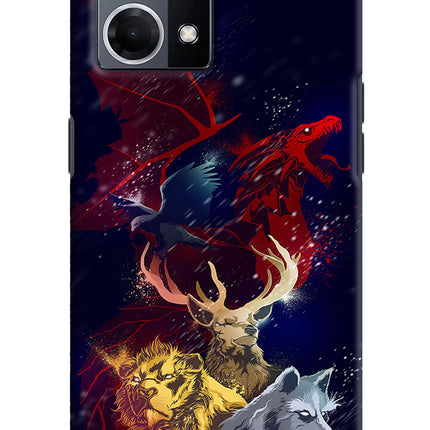 Game Of Thrones Oppo F21 Pro 4G Hard Case Back Cover by Casekaro