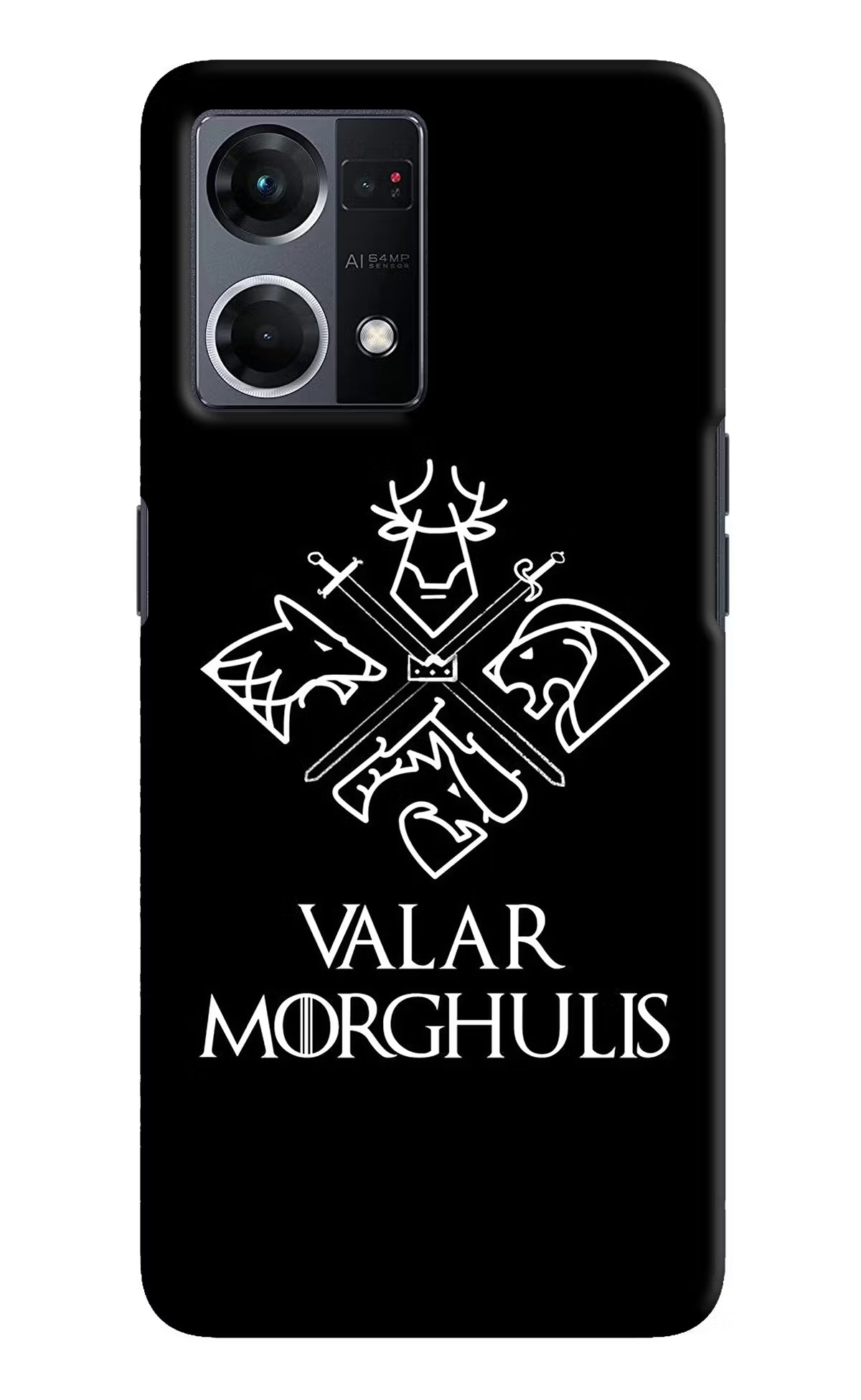 Valar Morghulis | Game Of Thrones Oppo F21 Pro 4G Hard Case Back Cover by Casekaro