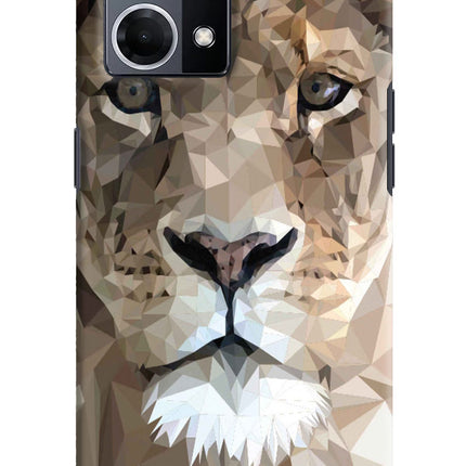 Lion Art Oppo F21 Pro 4G Hard Case Back Cover by Casekaro