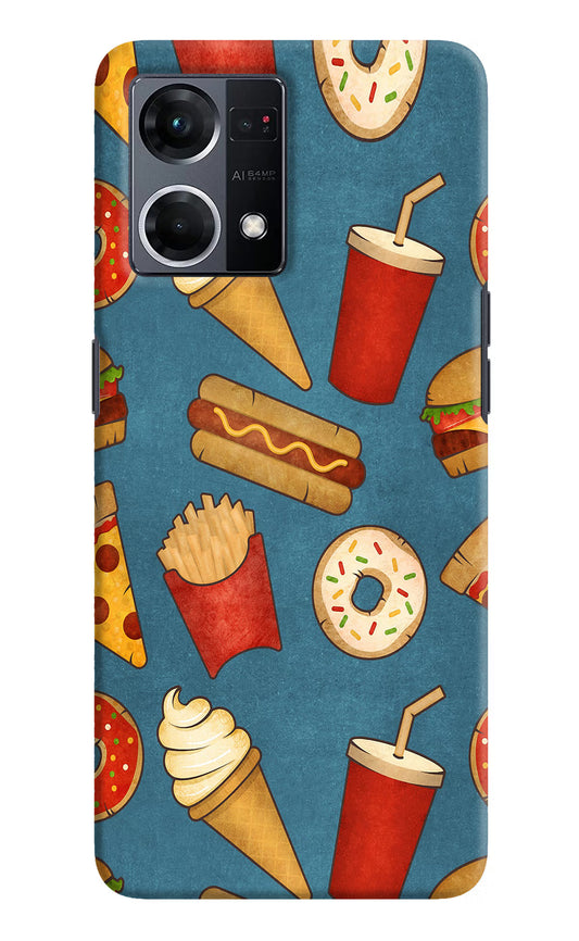 Foodie Oppo F21 Pro 4G Hard Case Back Cover by Casekaro