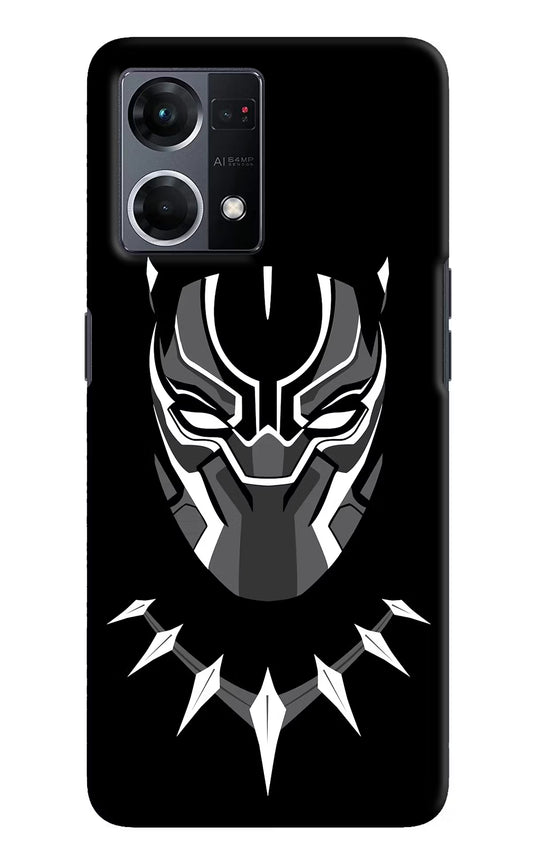 Black Panther Oppo F21 Pro 4G Hard Case Back Cover by Casekaro