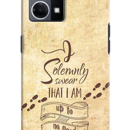 I Solemnly swear that i up to no good Oppo F21 Pro 4G Hard Case Back Cover by Casekaro