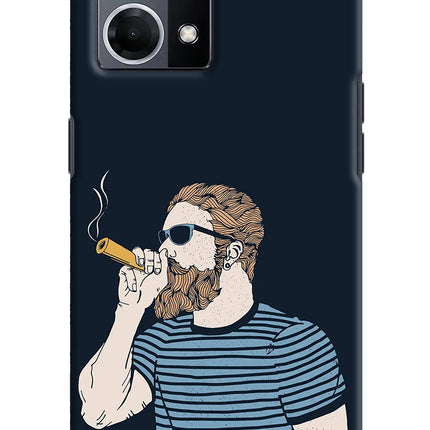 Smoking Oppo F21 Pro 4G Hard Case Back Cover by Casekaro