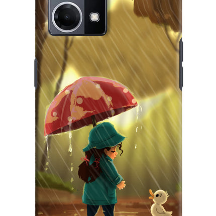Rainy Day Oppo F21 Pro 4G Hard Case Back Cover by Casekaro