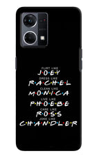 FRIENDS Character Oppo F21 Pro 4G Hard Case Back Cover by Casekaro