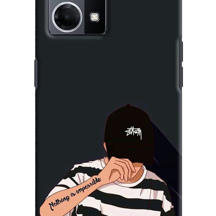 Aesthetic Boy Oppo F21 Pro 4G Hard Case Back Cover by Casekaro