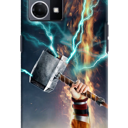 Thor Hammer Mjolnir Oppo F21 Pro 4G Hard Case Back Cover by Casekaro