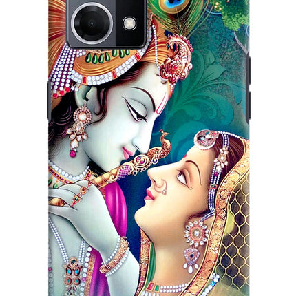 Lord Radha Krishna Oppo F21 Pro 4G Hard Case Back Cover by Casekaro