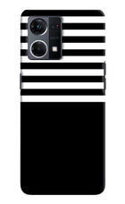 Black and White Print Oppo F21 Pro 4G Hard Case Back Cover by Casekaro