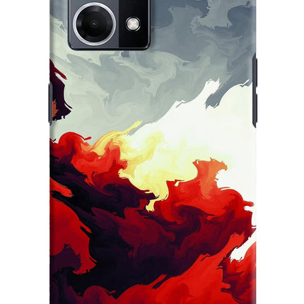 Fire Cloud Oppo F21 Pro 4G Hard Case Back Cover by Casekaro