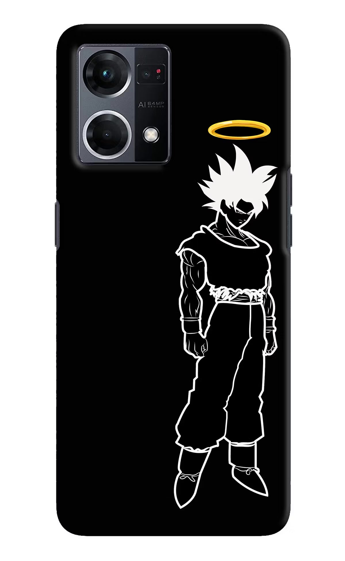 DBS Character Oppo F21 Pro 4G Hard Case Back Cover by Casekaro