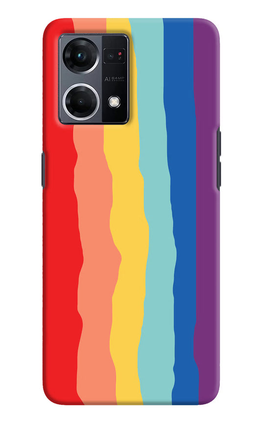 Rainbow Oppo F21 Pro 4G Hard Case Back Cover by Casekaro
