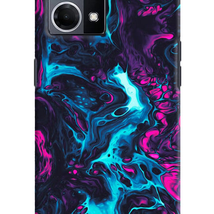 Abstract Oppo F21 Pro 4G Hard Case Back Cover by Casekaro
