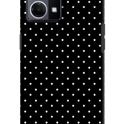 White Dots Oppo F21 Pro 4G Hard Case Back Cover by Casekaro