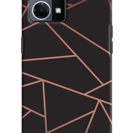 Geometric Pattern Oppo F21 Pro 4G Hard Case Back Cover by Casekaro