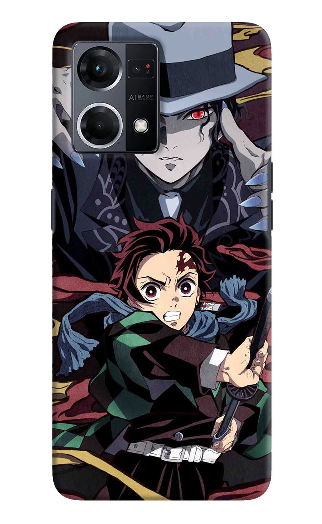 Demon Slayer Oppo F21 Pro 4G Hard Case Back Cover by Casekaro