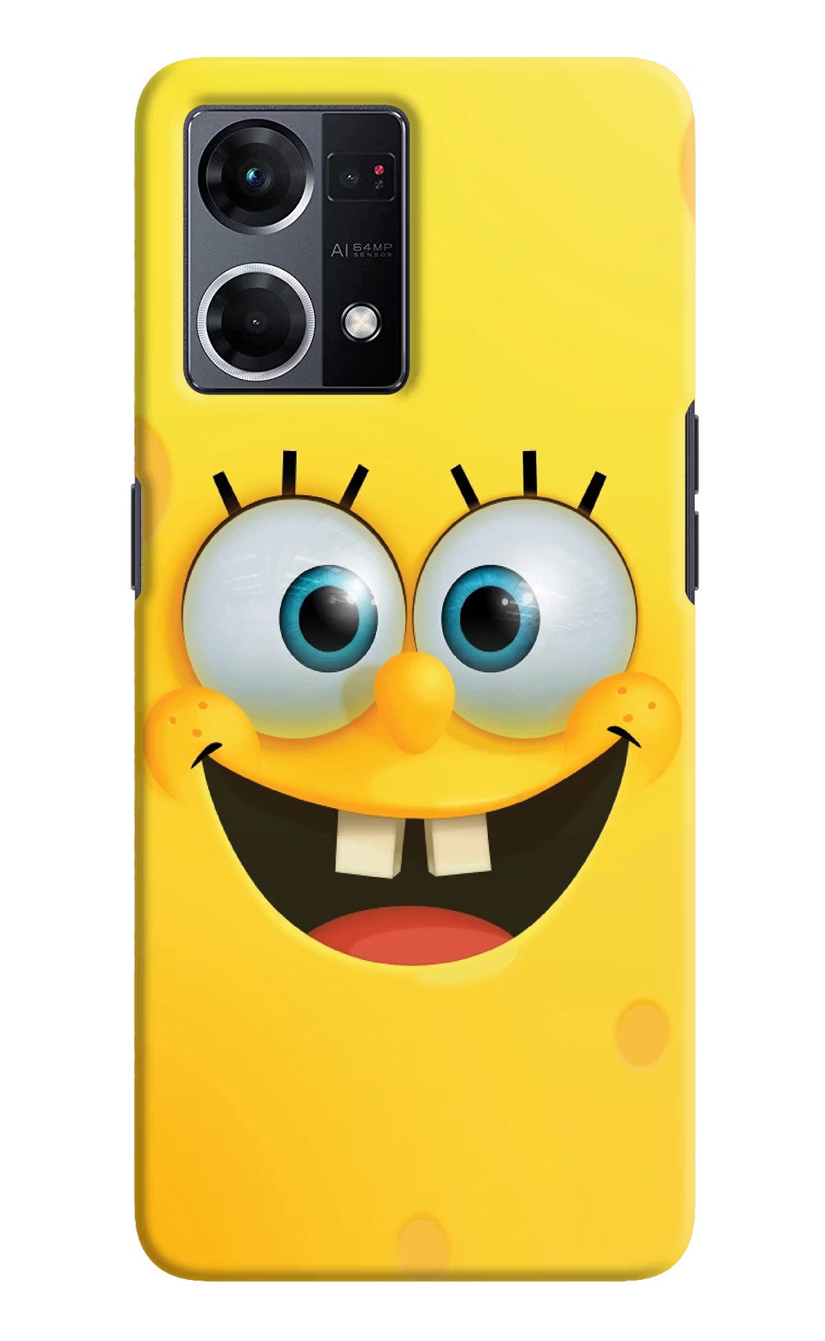 Sponge 1 Oppo F21 Pro 4G Hard Case Back Cover by Casekaro