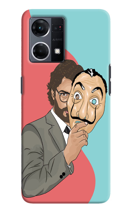 Professor Oppo F21 Pro 4G Hard Case Back Cover by Casekaro