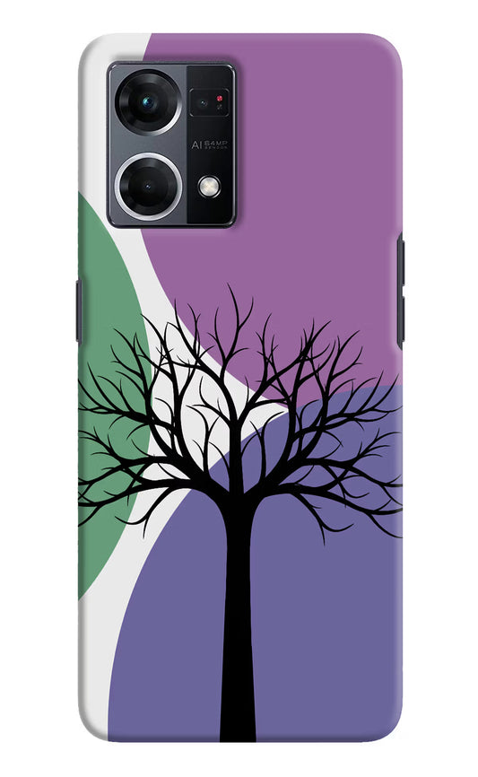 Tree Art Oppo F21 Pro 4G Hard Case Back Cover by Casekaro
