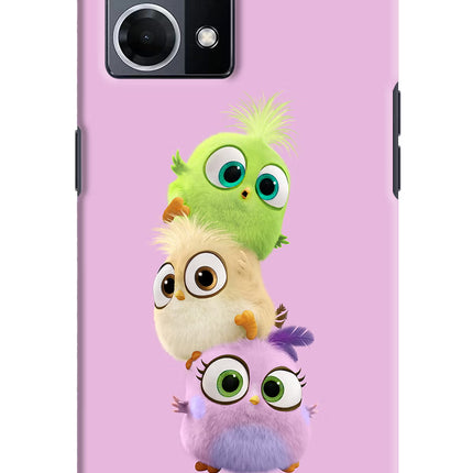 Cute Little Birds Oppo F21 Pro 4G Hard Case Back Cover by Casekaro