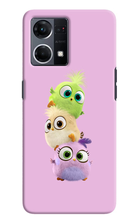 Cute Little Birds Oppo F21 Pro 4G Hard Case Back Cover by Casekaro