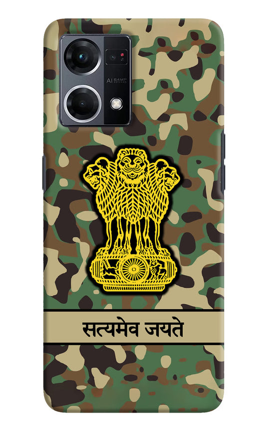 Satyamev Jayate Army Oppo F21 Pro 4G Hard Case Back Cover by Casekaro