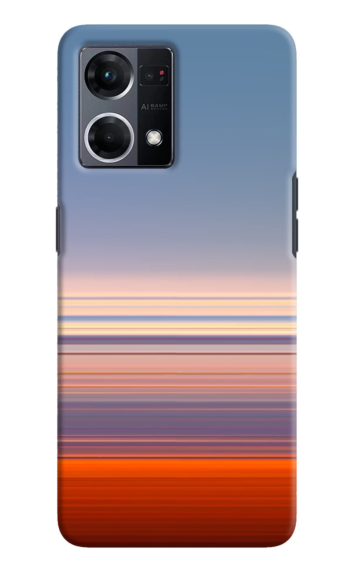 Morning Colors Oppo F21 Pro 4G Hard Case Back Cover by Casekaro