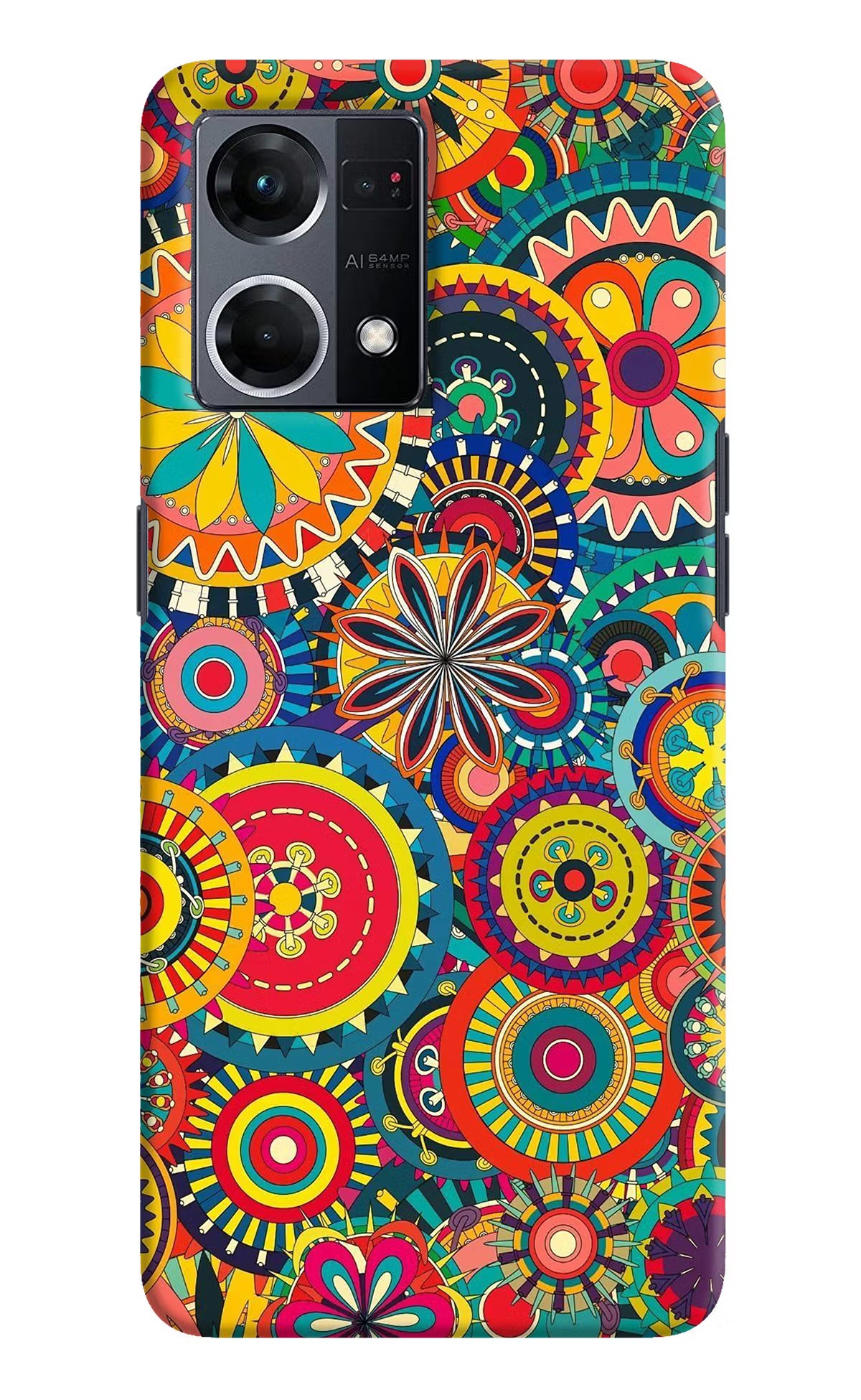 Gol Gol Art Oppo F21 Pro 4G Hard Case Back Cover by Casekaro