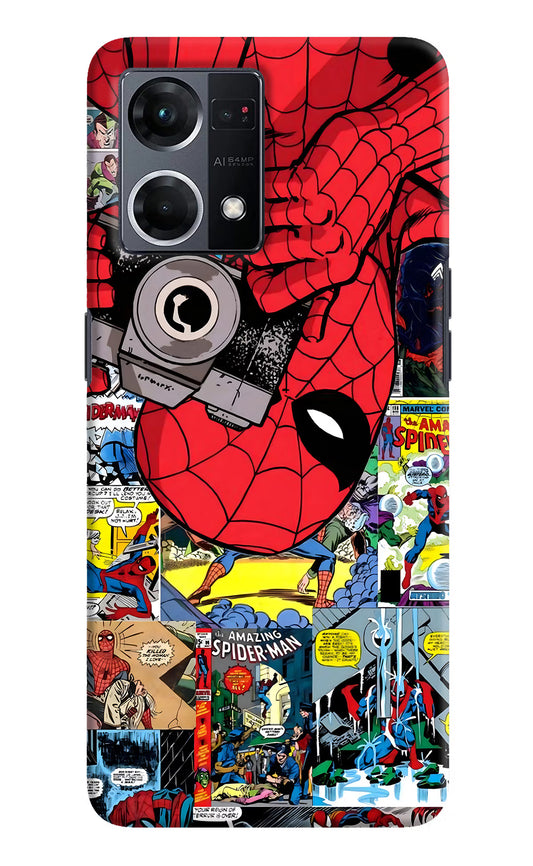 Spider Man Oppo F21 Pro 4G Hard Case Back Cover by Casekaro