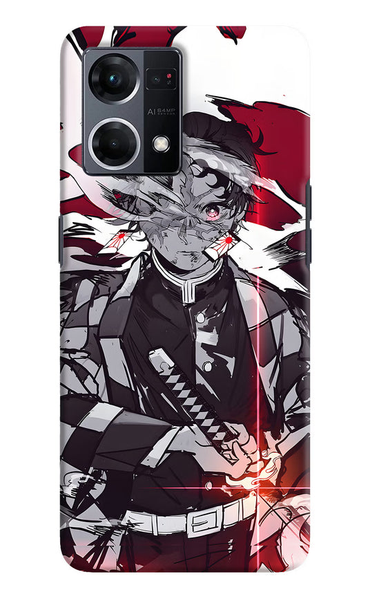 Demon Slayer Oppo F21 Pro 4G Hard Case Back Cover by Casekaro