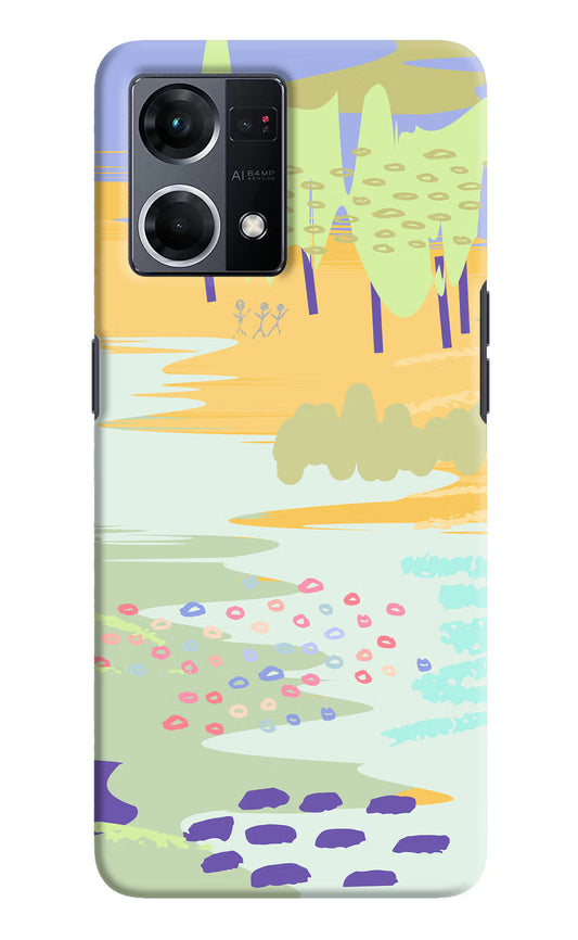 Scenery Oppo F21 Pro 4G Hard Case Back Cover by Casekaro