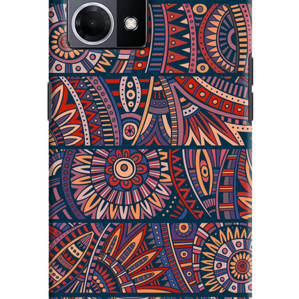 African Culture Design Oppo F21 Pro 4G Hard Case Back Cover by Casekaro