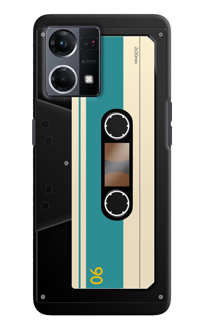 Cassette Oppo F21 Pro 4G Hard Case Back Cover by Casekaro
