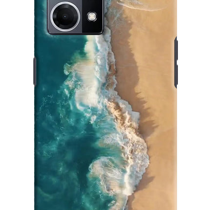 Ocean Beach Oppo F21 Pro 4G Hard Case Back Cover by Casekaro