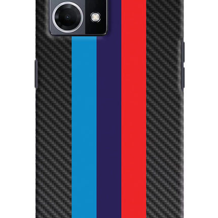 BMW Stripes Pattern Oppo F21 Pro 4G Hard Case Back Cover by Casekaro
