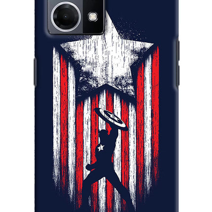 Captain America Marvel Art Oppo F21 Pro 4G Hard Case Back Cover by Casekaro