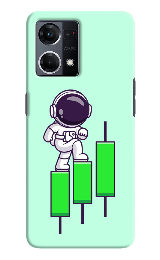 Astronaut Trader Oppo F21 Pro 4G Hard Case Back Cover by Casekaro