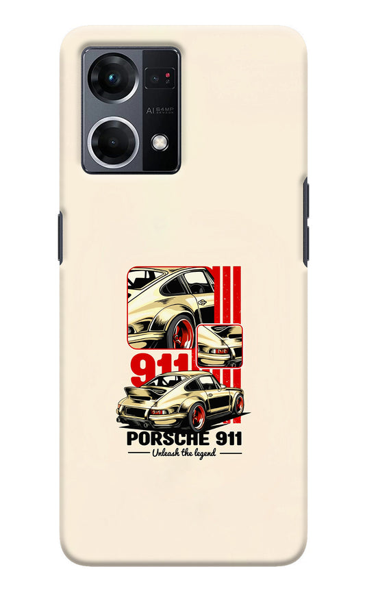 Classic Porsche 911 Oppo F21 Pro 4G Back Cover