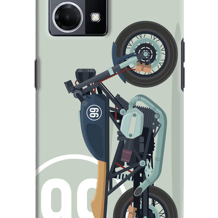 Classic Cafe Racer 99 Oppo F21 Pro 4G Hard Case Back Cover by Casekaro