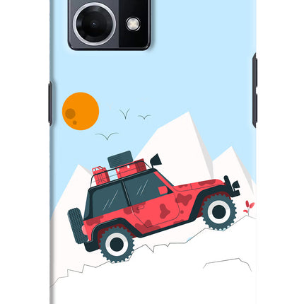 Mountain Trail Beast Oppo F21 Pro 4G Hard Case Back Cover by Casekaro