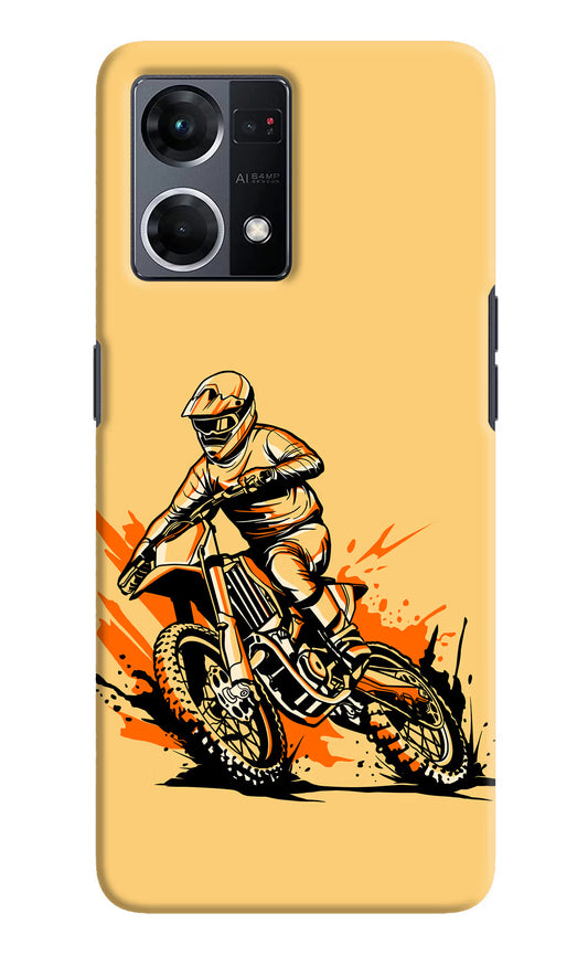 Off-Road Fury Oppo F21 Pro 4G Hard Case Back Cover by Casekaro