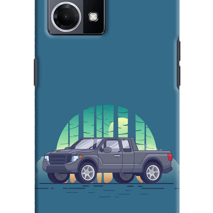 Retro Garage Vibe Oppo F21 Pro 4G Hard Case Back Cover by Casekaro