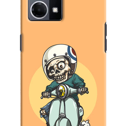 Undead Biker Oppo F21 Pro 4G Hard Case Back Cover by Casekaro